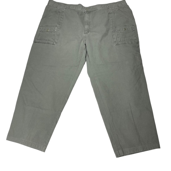 Cabela's Chino Pants Mens 48x30 please see measurements Cotton Flat Fron - Picture 1 of 15
